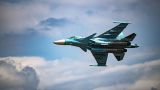 Су-34 нанес удар по пункту дислокации ВСУ — видео