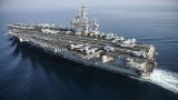 Атомный авианосец США подошел к Корейскому полуострову